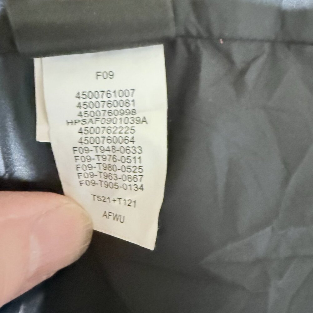 North Face Red Black Men's Retro Nuptse 700 Down Filled Vest Size 2XL Vintage - Picture 14 of 15